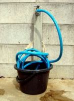 Bucket and hose